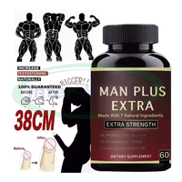 Ausreson OEM/ODM Vente directe usine – Complément alimentaire pour homme Vitality Plus en capsules dures – Amélioration des performances pour adultes – Capsules dures Man Plus