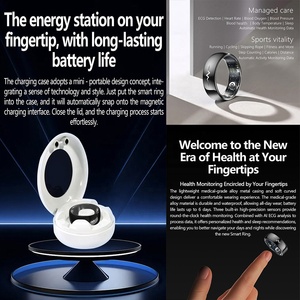 Tiên Tiến Nhất Q520 Bắc Âu Nrf52832 ECG Huyết Áp Đo Thông Minh Vòng Theo Dõi Sức Khỏe Với ECG Heart Rate Theo Dõi Sức Khỏe - Product Image 6