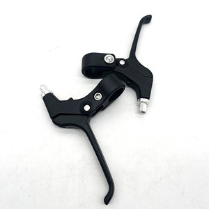 Palanca de freno de bicicleta de 4 dedos, aleación de aluminio, color negro, para accesorios de manillar de bicicleta de montaña - Product Image 3