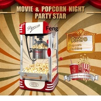Machine à Popcorn Électrique Commerciale Sphérique Entièrement Automatique pour Enfants, Mini, pour l'Extérieur, Fourniture Directe Usine