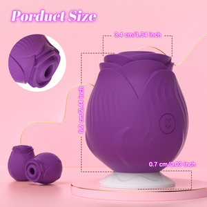 Vente chaude Étanche Silicone Clitoris Sucer Mamelon Stimulateur Clit Sucker Rose Vibrateur - Product Image 6