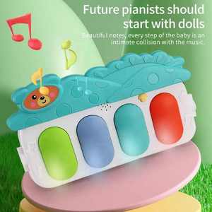 Tappeto Morbido per Neonati KSF, Tappetino di Sicurezza con Tastiera a Petali, Gioco con Sonagli Sospesi, Giocattolo da Palestra, Pianoforte, Rack per Attività, in Tessuto Non Tessuto EPE - Product Image 5