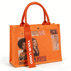 Bolsa de Compras de Lona de Algodón Ecológica con Logotipo Personalizado, Precio Económico, Fabricante de Bolsas en China, Ujoy Gift - Product Image 1
