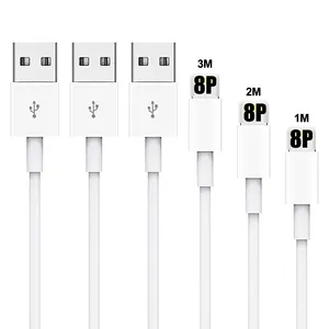 Kostenloses Beispiel für Telefon zubehör USB-Kabel für iPhone 1 m2m3m Schnell lade datenkabel für iPhone-Ladegerät