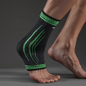 VBOSi 6047A – Nouvelle attelle de cheville élastique personnalisable avec logo, stabilisateur tricoté, chaussette de compression pressurisée pour la gym, protection ajustable - Product Image 4