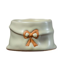 140ML keramische espressokop Creatieve Lucky Bag eigenaarskop, getransformeerd van grove klei-oven tot proefkop