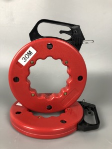 Ruban à poisson en acier avec étui à fort Impact, pour l'extracteur de <span class=keywords><strong>fil</strong></span> électrique ou de Communication, <span class=keywords><strong>50m</strong></span> - Product Image 5