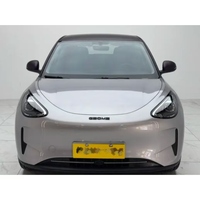 Mobil Bekas 2024 Geely Galaxy Xingyuan Setir Kiri 5-seater Sedan Jarak Tempuh Rendah Mobil Listrik Bekas Interior Gelap Otomatis