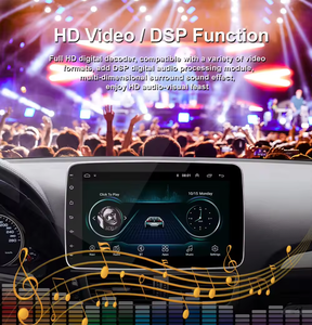 Stereo layar berputar universal, 9.10.1 inci 2 mobil - Product Image 6