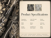 Kain Lace Payet Bordir 3D Timbul Bermotif Bunga dengan Alas Jala Semi Transparan Anti Rontok untuk Gaun Formal Grosir