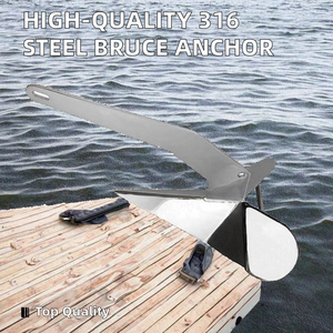 Ancora Delta in Acciaio Inossidabile 316 - Ancora per Yacht ad Alta Potenza di Ancoraggio da 1kg per Barche a Vela e Piccole Imbarcazioni - Product Image 2