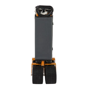 Nouvelle conception de chariot de camping pliable à 4 roues détachable, avec couleur personnalisable, OEM, chariot de pique-nique, de jardin, de plage pour l'extérieur - Product Image 5