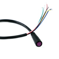 Câble de connecteur étanche IP67 2-6 broches pour vélo électrique, haute qualité