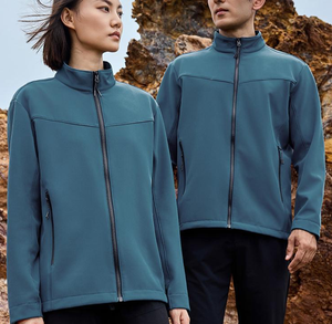Veste Softshell Personnalisée avec Logo pour Événements d'Entreprise - Vêtement de Travail Extérieur Coupe-Vent à Col Montant pour Hommes/Femmes, Nouvelle Arrivée - Product Image 2