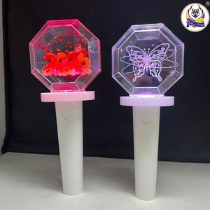 Diamond Heart Hand Lamp Octagonal Glow <b>Stick</b> ABS Material IP65 Concert <b>Lighting</b> Props Anime Cartoon Design - Product Image 4