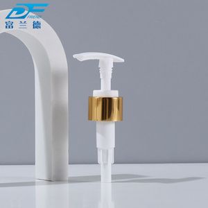 Bomba Dosificadora de Emulsión de Aluminio Electrochapado Df Friend 28/410, Cabezal de Bomba para Champú Chapado en Oro, Envase Cosmético - Product Image 3