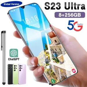 Kapak handphone s23 s20 ultra 5g şarj taşınabilir kablosuz şarj için 4g manyetik pil telefonu holdphones ve androidler