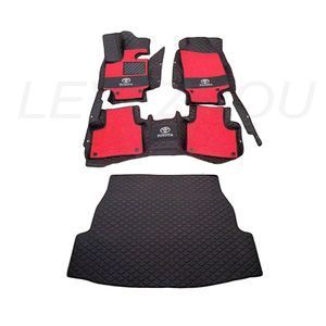 Tapis de sol de voiture personnalisé pour berline SUV 95%, Protection de voiture de sport, coussinets de couverture complets, doublure de sol en cuir antidérapante - Product Image 3