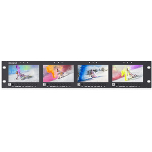 For FEELWORLD Q41 4.5\" <strong>LCD</strong> Rackmount <strong>Monitor</strong> with Touchscreen IPS Panel 3G-<strong>SDI</strong> 4K H-D-M-I AV <strong>Input</strong> &amp; Output New Product - Product Image 1