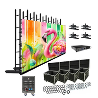 Video Wall LED P3.9 para DJ, con Unión sin Costuras, 500x500mm, Bloqueo Rápido, Alquiler para Eventos y Clubs