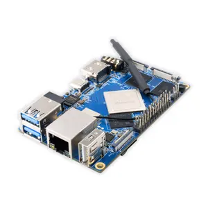 Orange Pi 4 Lts 4GB Development Board RK3399 chip 4GB RAM 16GB eMMC 64-разрядные Наборы для разработки процессоров super Raspberry Pi