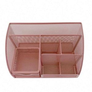 Small Office Desk Organizers Designer Cute Gold Desk Accessories Desk Organization Metal Gold Desktop Organizer - Product Image 6