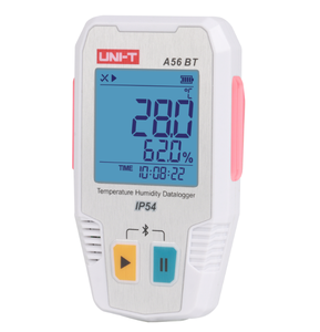 Registrador de Datos de Temperatura y Humedad UNI-T A56 BT, Recién Lanzado y Altamente Popular - Product Image 1