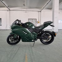Motocicleta Eléctrica de Alto Rendimiento, Motocicleta de Carreras de 3000W para Adultos, Venta de Fábrica