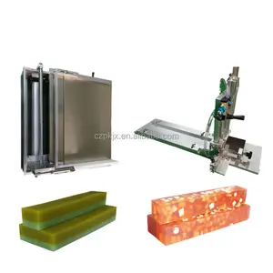 Commercial soap slab wire cutter machine/natural soap making cutting machine/soap base strip manual slicer for sale