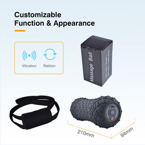 उच्च घनत्व सिलिकॉन वाइब्रेटिंग फोम रोलर 4 तीव्रता चिकित्सा के साथ वाइब्रेटिंग फोम रोलर - Product Image 5