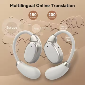 Audífonos Inalámbricos Inteligentes 5G con IA y Traducción de Voz Bidireccional en Tiempo Real a 144 Idiomas, Audífonos OWS con Traducción por IA - Product Image 3