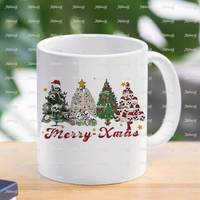 Haute qualité noël vinyle étanche UV DTF tasse enveloppes gobelet enveloppes transferts transfert étiquette Logo autocollants impression