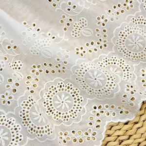 Bridal Lace Champagne Gold Embroidered Lace Fabric Swiss Voile Lace For Home Soft Sequins Flower OEM Customized Technics