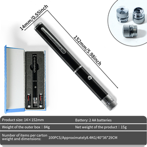 Bút con trỏ <span class=keywords><strong>laser</strong></span> màu xanh lá cây với ánh sáng <span class=keywords><strong>laser</strong></span> có độ chính xác cao bước sóng 515nm để sử dụng đường dài - Product Image 5