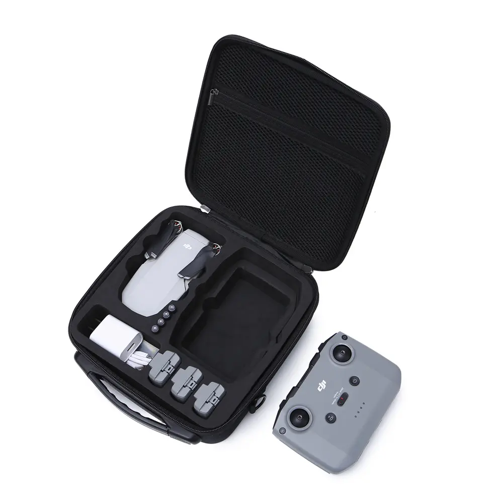 Custom EVA Cases Bags With Foam Insert DJI Carrying Case Bag Waterproof Hard Storage Box For DJI Spark Drone Mini 2