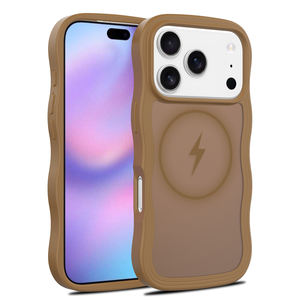 Coque de téléphone <span class=keywords><strong>portable</strong></span> de luxe personnalisée en gros, magnétique, antidérapante, <span class=keywords><strong>anti</strong></span>-chute, compatible avec la charge rapide pour iPhone 17 Pro Max, coque arrière - Product Image 3