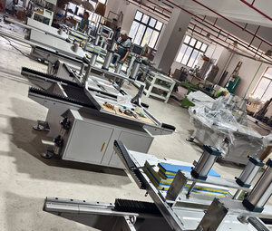 <span class=keywords><strong>Machine</strong></span> de découpe de cadre Photo, <span class=keywords><strong>machine</strong></span> de cadrage automatique pour couper des moulures PS, des bâtons de bois et des profils en alliage d'aluminium - Product Image 2