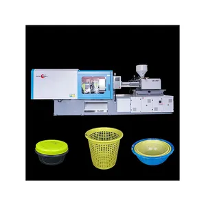 Máquina de molde de injeção para vaso de plantas, preço competitivo, bloqueio elástico, JM-450-II