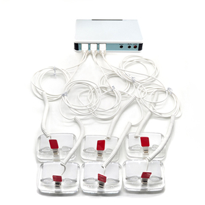 6-Port bán lẻ điện thoại di động sạc thiết bị chống trộm an ninh Hệ thống báo động với Acrylic hiển thị đứng điện thoại di động máy tính bảng Máy tính xách tay - Product Image 1
