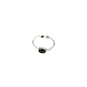 S925 Sterling <b>Silver</b> Smiley Face <b>Ring</b> Cartoon Epoxy Women's Jewelry Gift Trendy Niche <b>Ring</b> - Product Image 5
