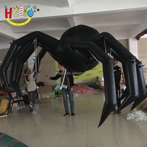 Al aire libre gigante soplado araña viuda negra Halloween inflable Decoración - Product Image 1