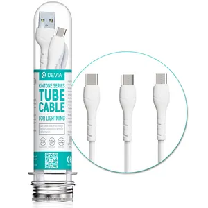 Devia atacado preço todos os acessórios de telemóvel cabo usb tipo c cabo de dados micro para carregamento de celular