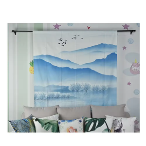 Personalizzare il Design stampato indiano Hippie rotondo appeso a parete bohémien Mandala fiore arazzo per la decorazione - Product Image 6
