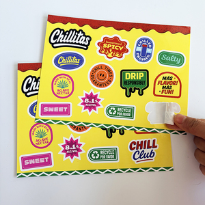 Pegatinas Personalizadas, Impresión de Adhesivos Personalizados, Vinilo con Logotipo, Pegatinas con Brillo, Pegatinas Troqueladas, Hojas de Pegatinas - Product Image 2