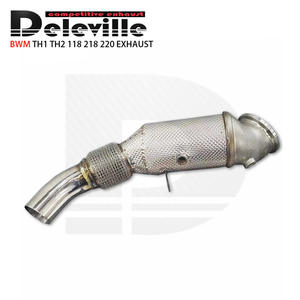 De escape de acero inoxidable tubo de bajada para <span class=keywords><strong>BMW</strong></span> 118/218/220 <span class=keywords><strong>B38</strong></span> 1,5 T 2015-2018 tubos de escape del coche sistema de escape - Product Image 4