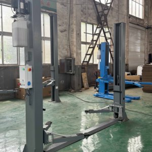 Elevador de Autos Electrohidráulico de Dos Postes, Capacidad de 4 Toneladas, Plataforma Elevadora con Altura de Elevación de 25-72.8 Pulgadas para Taller de Reparación XIANXING - Product Image 5