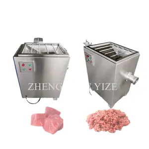 Mincer Electric Frozen Meat Grinder Process Stainless Steel Meat Mincing Machine Commercial Meat Chopper For Grinding Machine