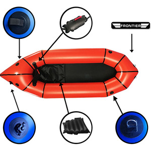 Packraft <span class=keywords><strong>gonflable</strong></span> de haute qualité en TPU, super léger, pour exploration en solo en plein air - Product Image 2