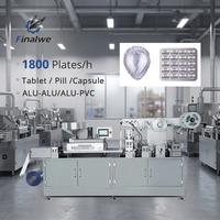 Machine d'emballage sous blister de liquides à haute vitesse Finalwe avec pompe à double dosage et alimentation alternative