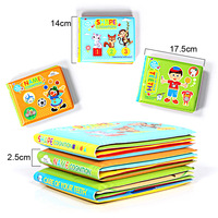 Libro educativo para niños, impresión personalizada, ecológico, suave, impermeable, espuma de esponja